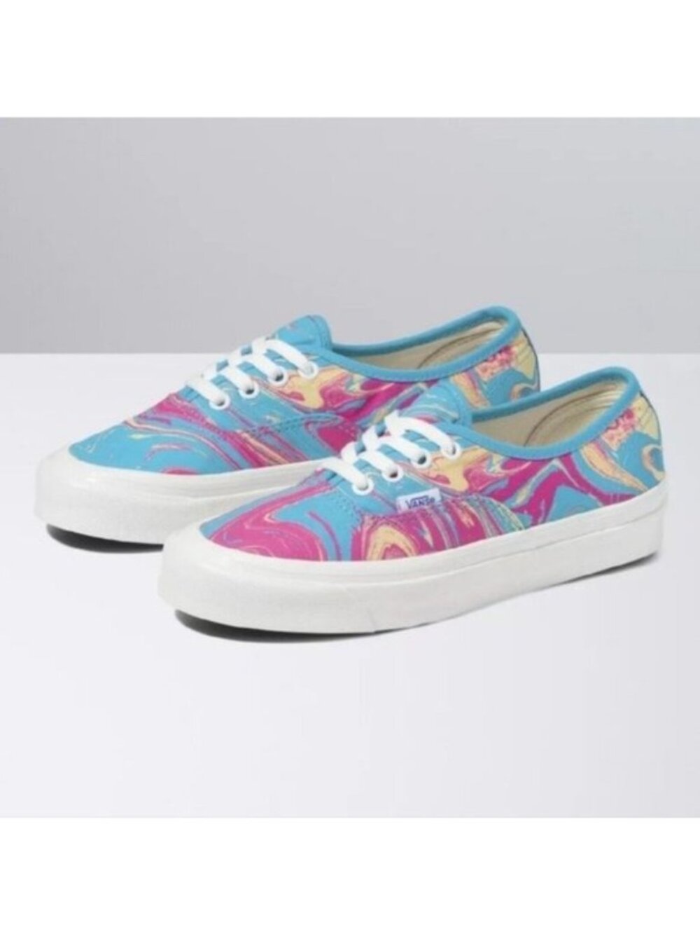 Vans Vault Authentic 44 D OG Womens Size 10 Anaheim Factory Marble 0826 - Picture 2 of 7